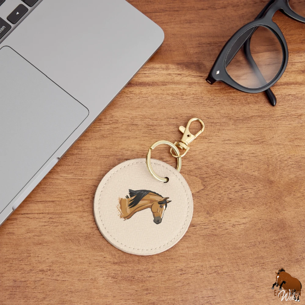 Le Cheval Abstang sur un porte-cl�s