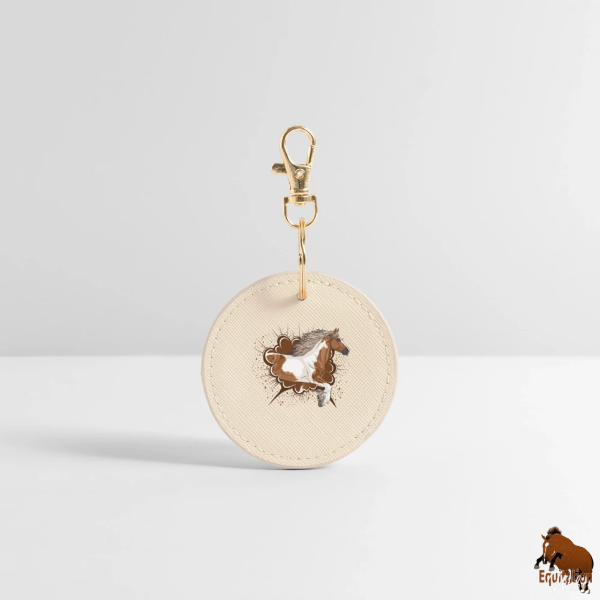 Le Cheval Irish Cob sur un porte-cl�s