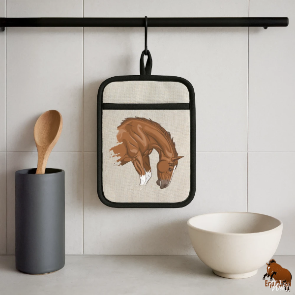 Le Cheval qui bondit sur une manique