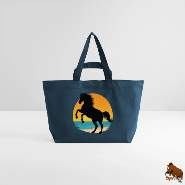 Le Cheval Abbayan sur un cabas