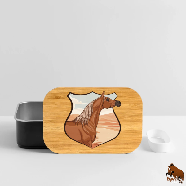 Le Cheval Arabe sur une bo�te � gouter