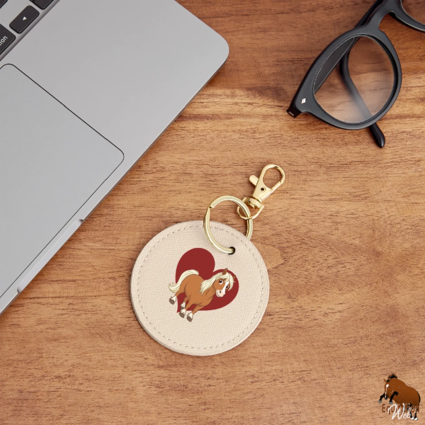 Le Cheval de Trait Comtois sur un porte-cl�s