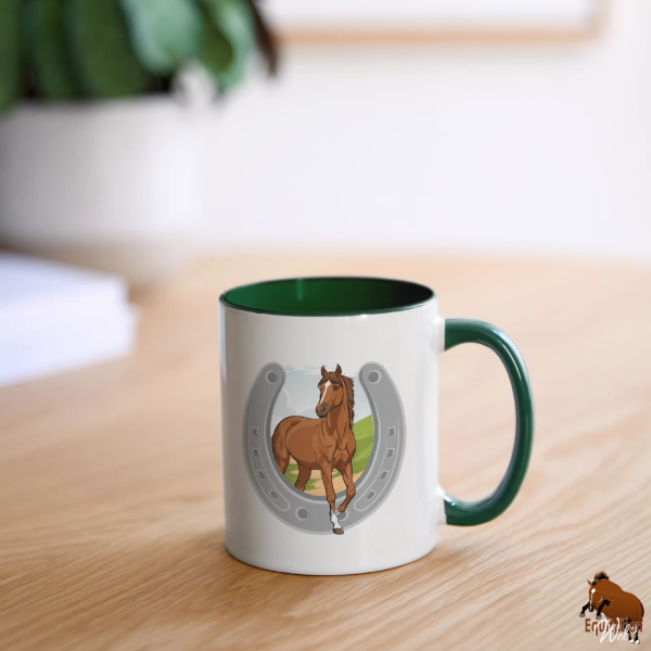 Le Cheval Dobrogeana sur un mug