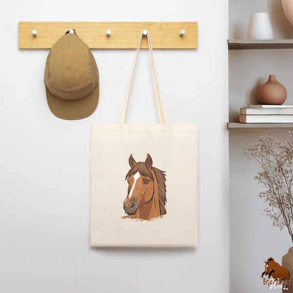 Le Cheval Dobrogeana sur un tote bag