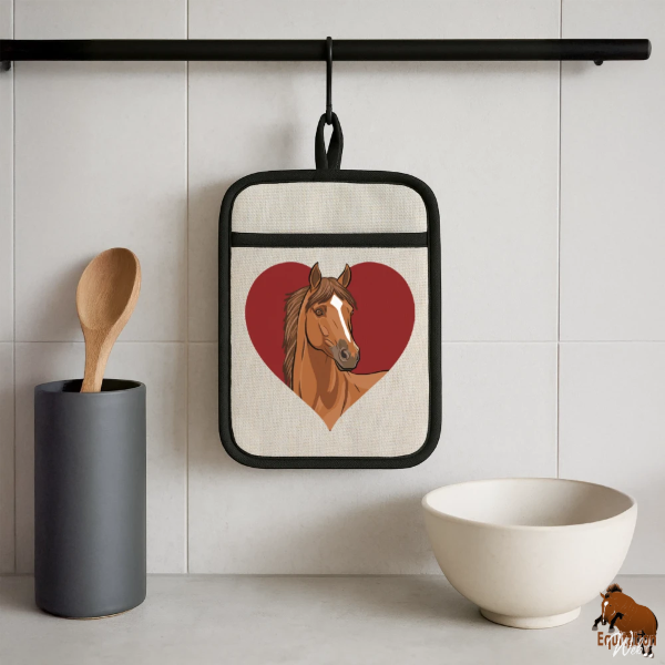 Le Cheval Dobrogeana sur une manique