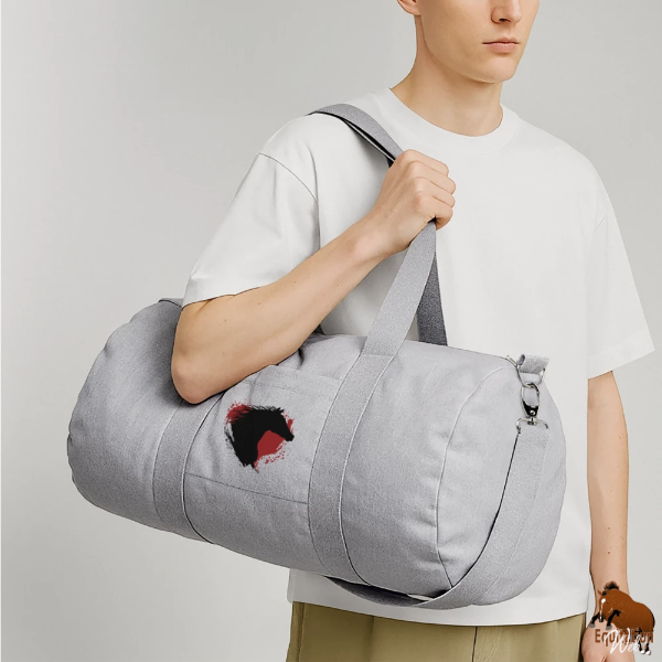 Le Cheval Arabe sur un sac de sport