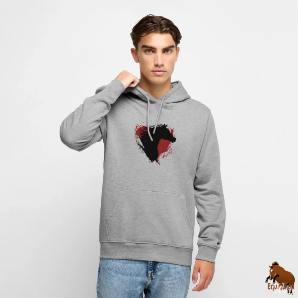 Le Cheval Arabe sur un sweat � capuche