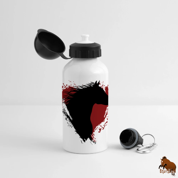 Le Cheval Arabe sur une gourde