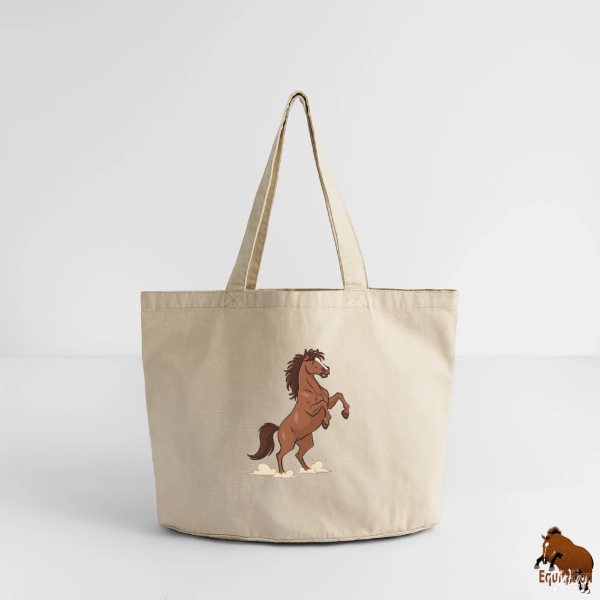 Le Cheval Assateague sur un cabas