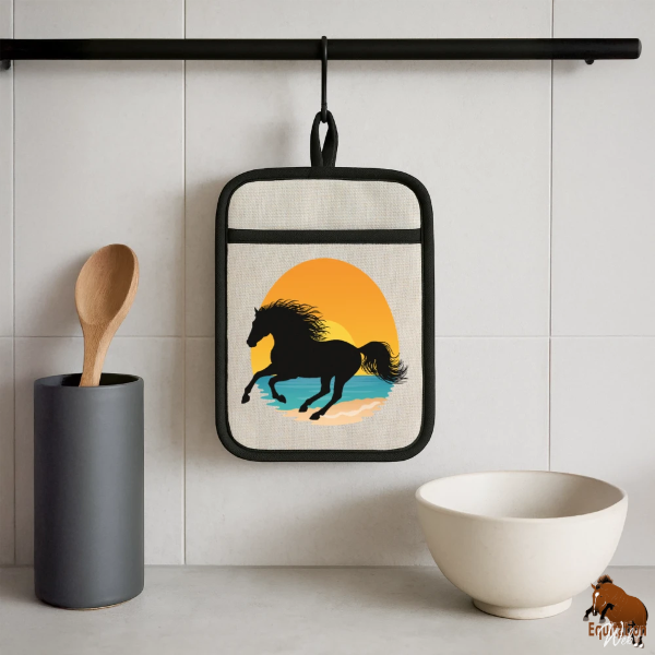 Le Cheval Pure Race Espagnole sur une manique