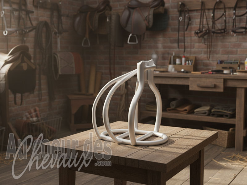 L'�trier camarguais de la selle d'�quitation, une armure pour le pied, entre s�curit� pastorale et identit� culturelle