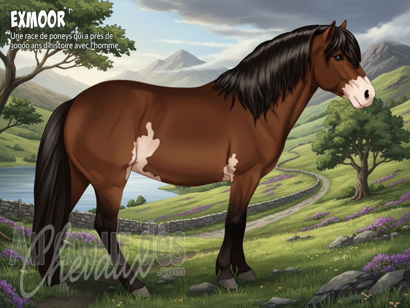 Le Poney Exmoor, le gardien immuable des landes britanniques