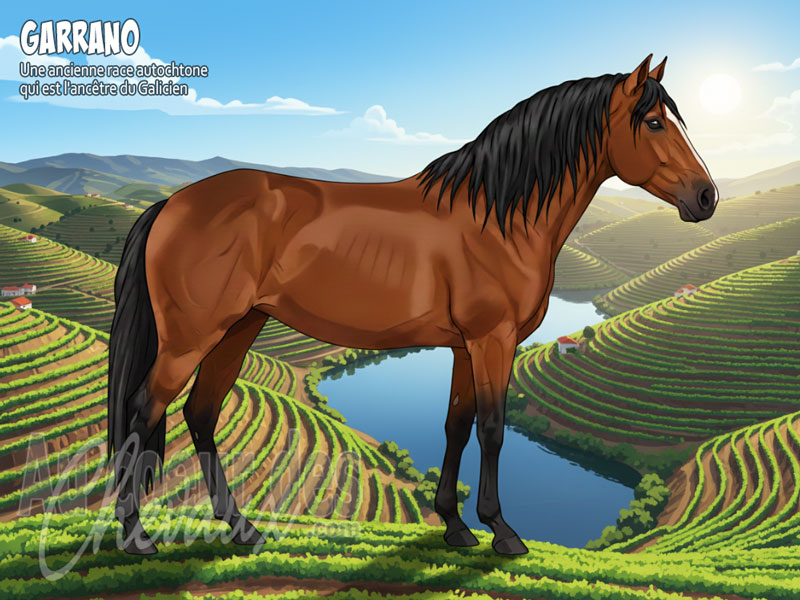 Le Cheval Garrano, l'h�ritage mill�naire des montagnes du portugal