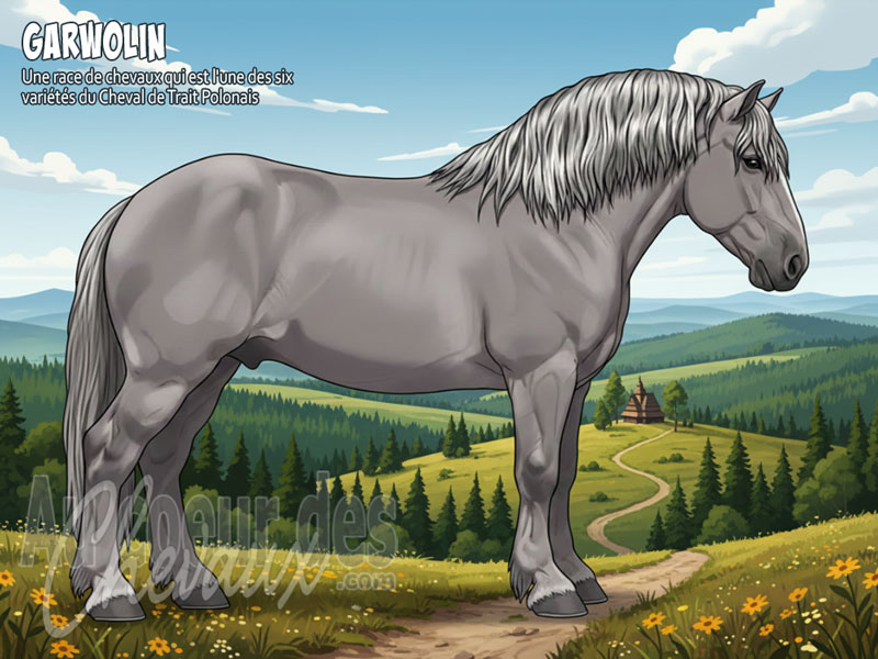 Le Cheval Garwolin, le b�tisseur des terres polonaises