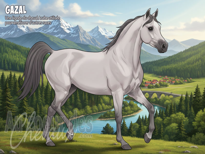 Le Cheval Gazal, l'empreinte de l'orient sur les montagnes de bosnie
