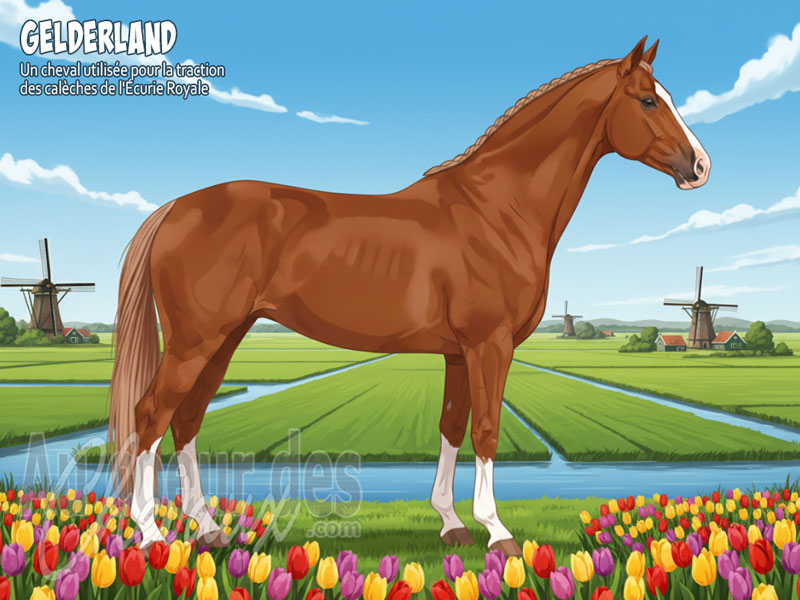 Le Cheval Gelderland, le b�tisseur de l'excellence �questre n�erlandaise