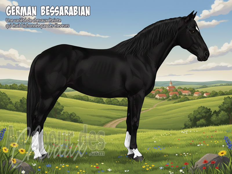 Le Cheval German Bessarabian, le destrier des colons d'ukraine