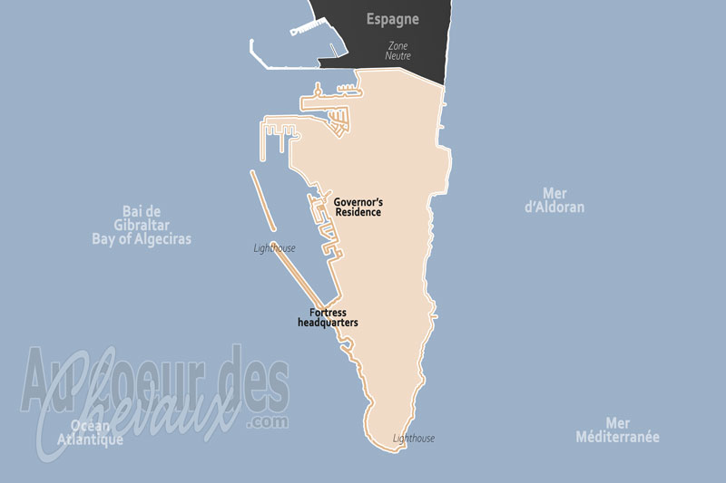 Gibraltar, un pass� militaire face � l'exigu�t� d'un rocher urbanis�