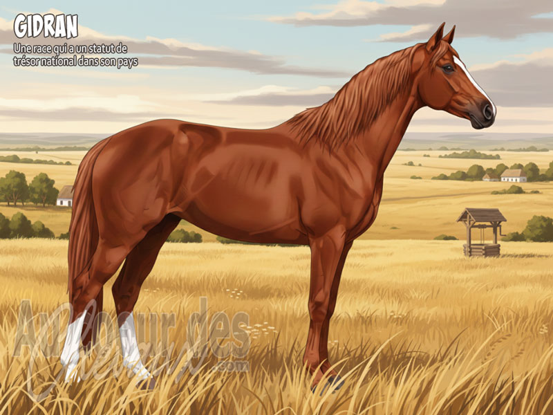 Le Cheval Gidran, l'�pop�e de l'anglo-arabe hongrois