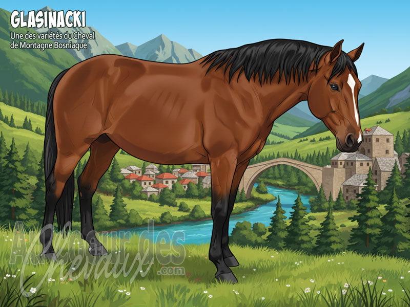 Le Poney Glasinacki, le gardien des hauts plateaux de bosnie