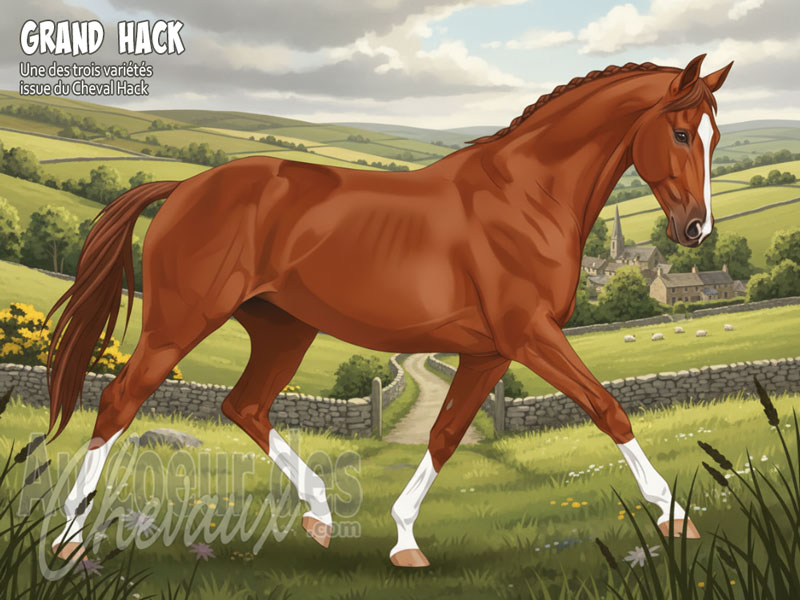 Le Cheval Grand Hack, l'�l�gance �questre de l'aristocratie britannique