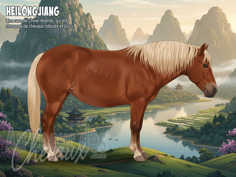 Le Cheval Heilongjiang, le b�tisseur du nord-est chinois