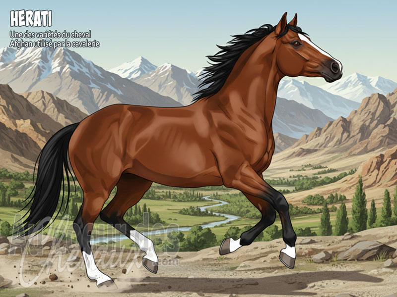Le Cheval Herati, le pur-sang des portes de l'orient