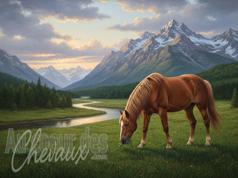 L'Herbe pour le cheval, alimentation naturelle et d�fis m�taboliques chez le cheval