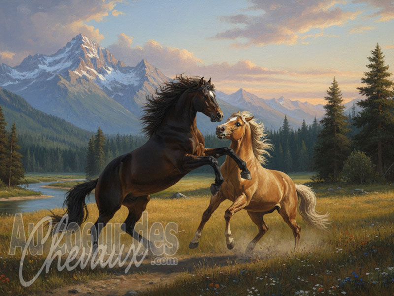 La Hi�rarchie du cheval, organisation, dynamiques et communication du troupeau