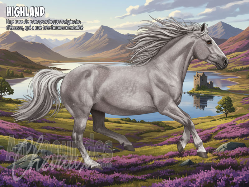 Le Poney Highland, le gardien des terres d'�cosse