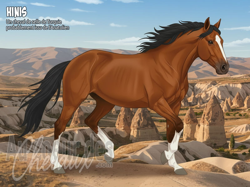 Le Cheval Hinis, le guerrier des hauts plateaux d'anatolie