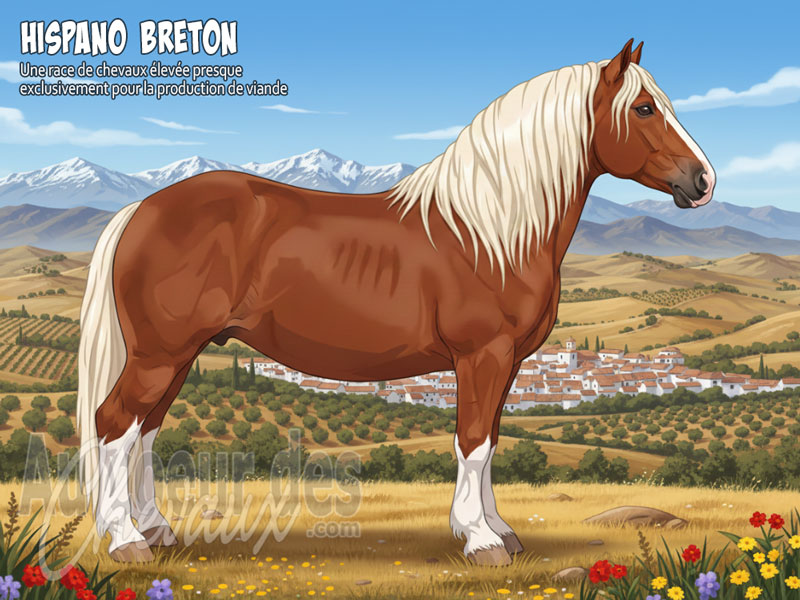 Le Cheval Hispano Breton, la force des montagnes espagnoles