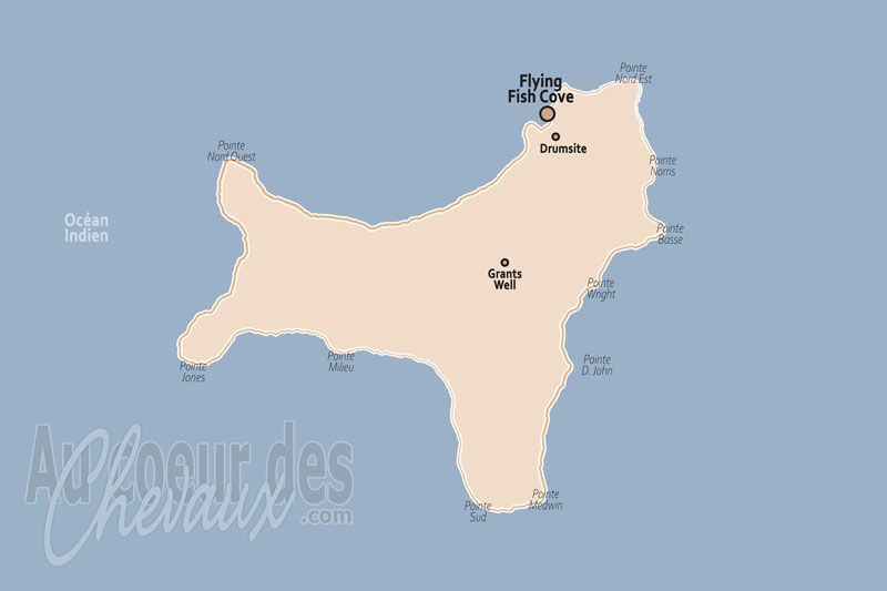 L'�le Christmas, un territoire pr�serv� de toute influence �quine