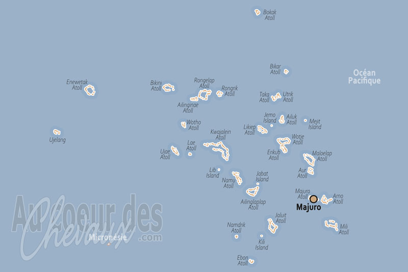 Les �les Marshall, un monde de corail et d'oc�an