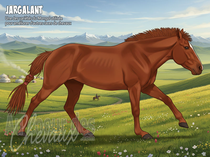 Le Cheval Jargalant, l'�lite sportive de la steppe mongole