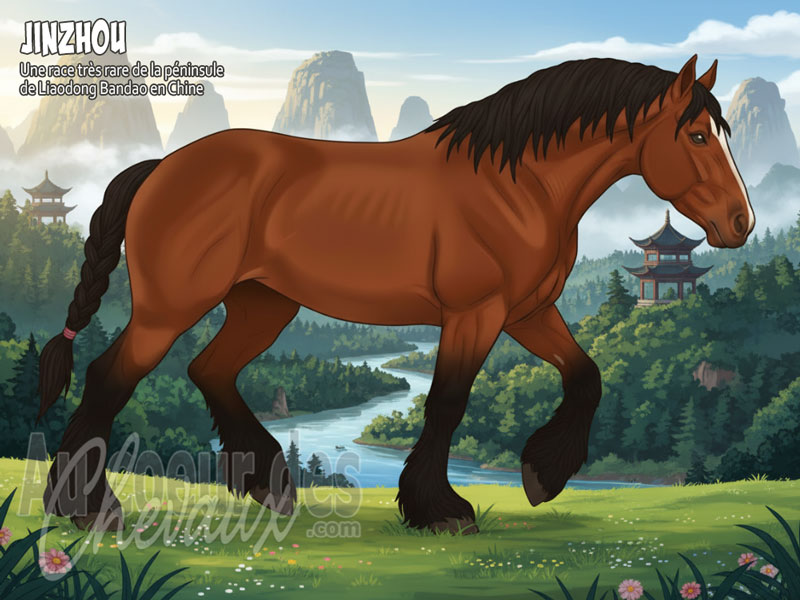 Le Cheval Jinzhou, le colosse des plaines du liaoning