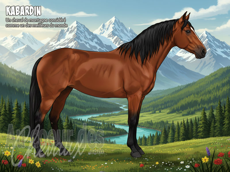 Le Cheval Kabardin, le guerrier �ternel du caucase