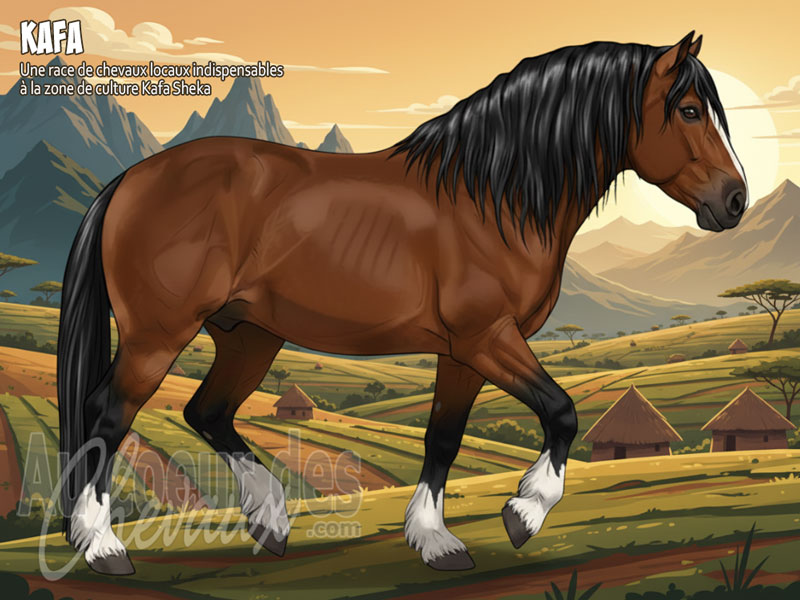 Le Cheval Kafa, le gardien des for�ts de l'�thiopie