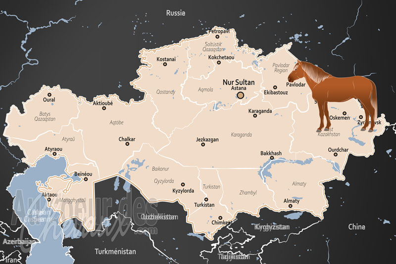 Le Kazakhstan, berceau de la domestication et c?ur de la steppe