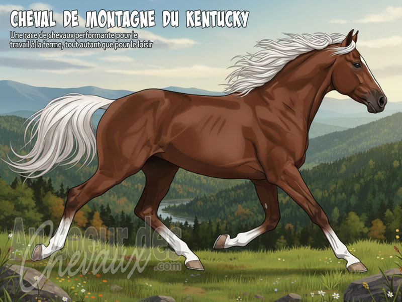 Le Cheval de Montagne du Kentucky, l'h�ritage des appalaches