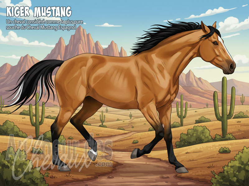 Le Cheval Kiger Mustang, l'h�ritage perdu des conquistadors