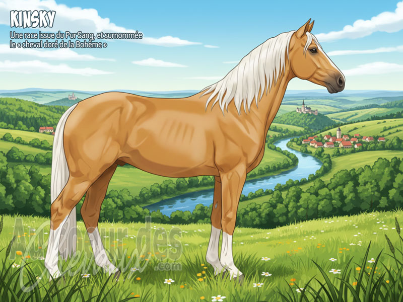 Le Cheval Kinsky, le cheval dor� de la boh�me