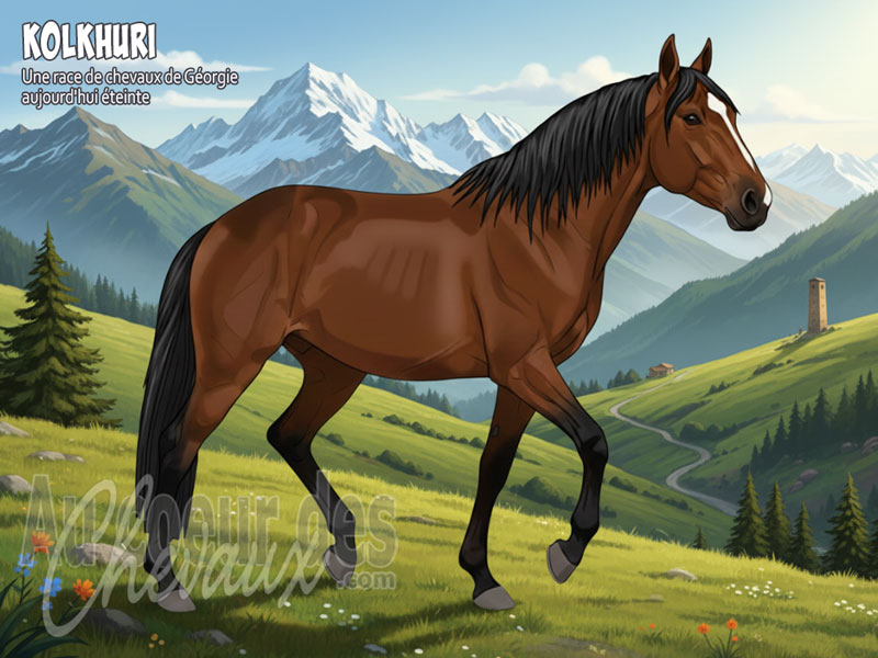 Le Cheval Kolkhuri, l'h�ritage antique de la colchide