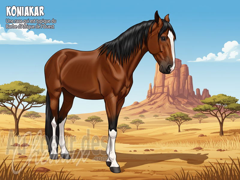 Le Cheval Koniakar, sentinelle �questre du mali occidental