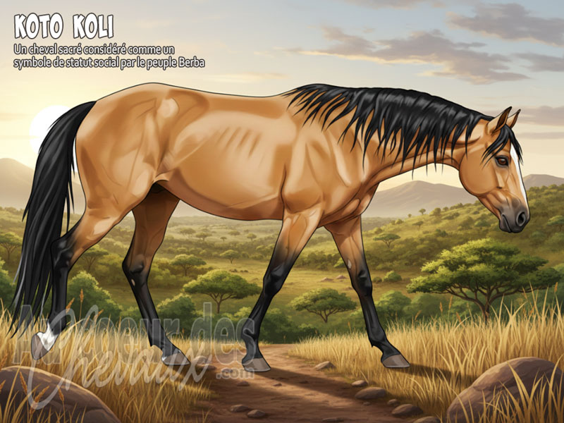 Le Cheval Koto Koli, le vaillant poney de la savane b�ninoise
