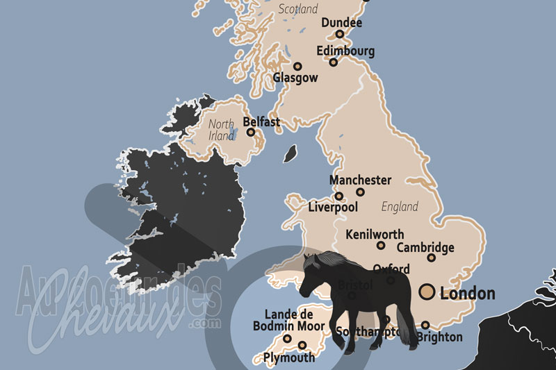 La Lande de Bodmin Moor, le galop des l�gendes sur les landes de cornouailles
