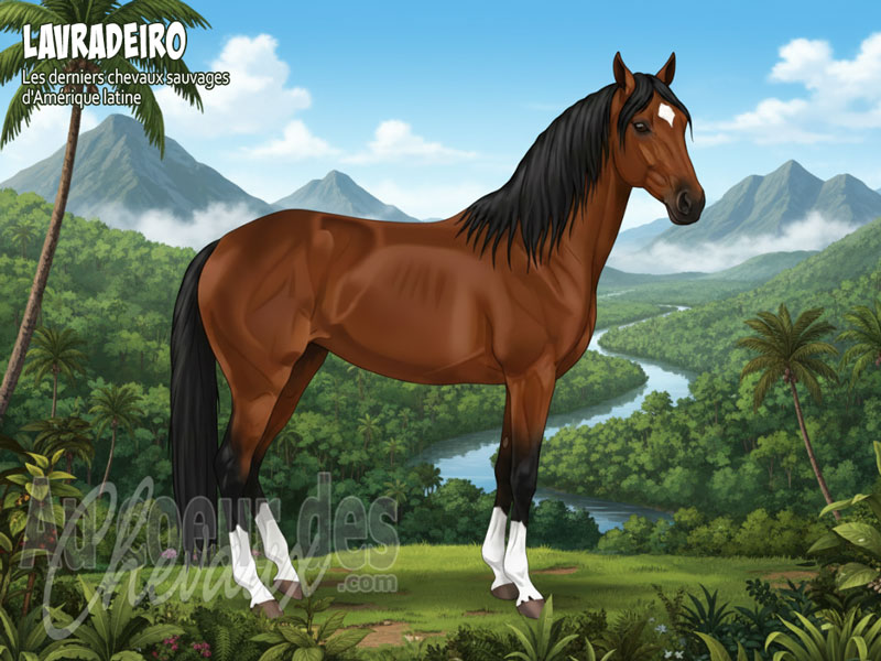 Le Cheval Lavradeiro, le survivant de l'extr�me nord br�silien