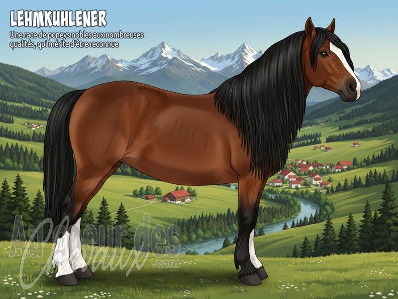 Le Poney Lehmkuhlener, l'h�ritage rare du schleswig-holstein