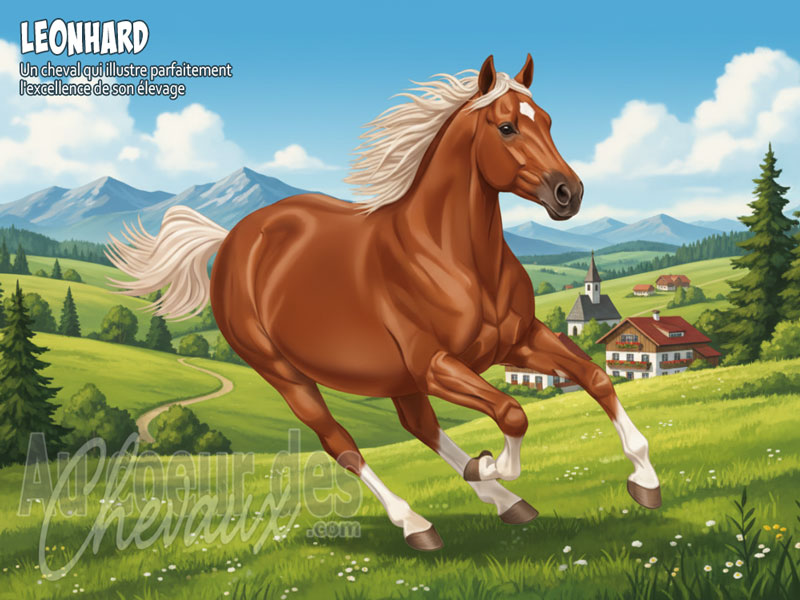 Le Cheval Leonhard, la renaissance baroque de bavi�re