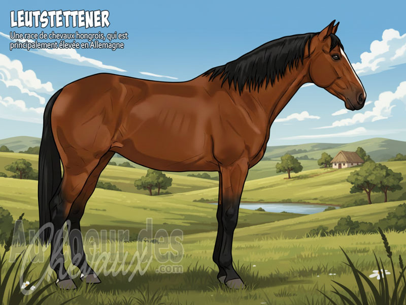 Le Cheval Leutstettener, l'h�ritage hongrois de la couronne bavaroise